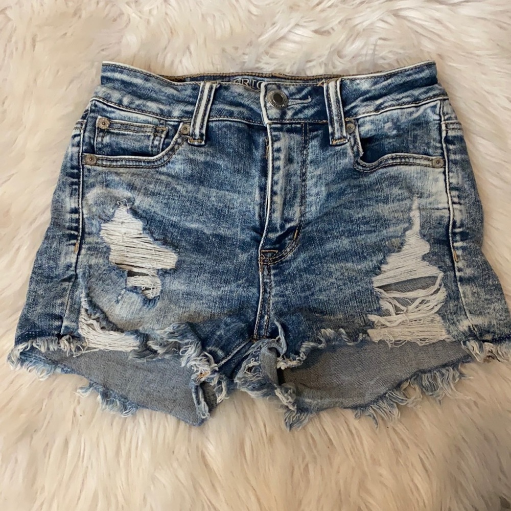 american eagle jean shorts